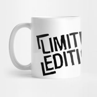 limited edition black Mug